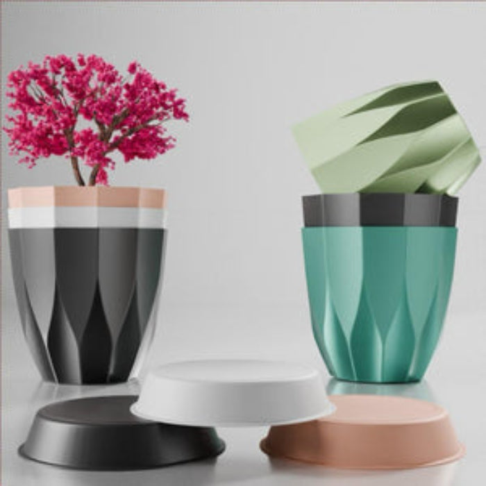 Decorative Aro Flower Pot (Set Of 5)