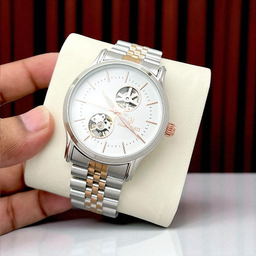 masarati  WATCH AUTOMATIC ANTI ALLERGIC METAL BELT TO AMAZE CUSTOMER