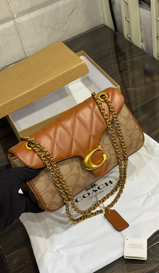 LATEST COACH QUILTED TABBY Hand Bag