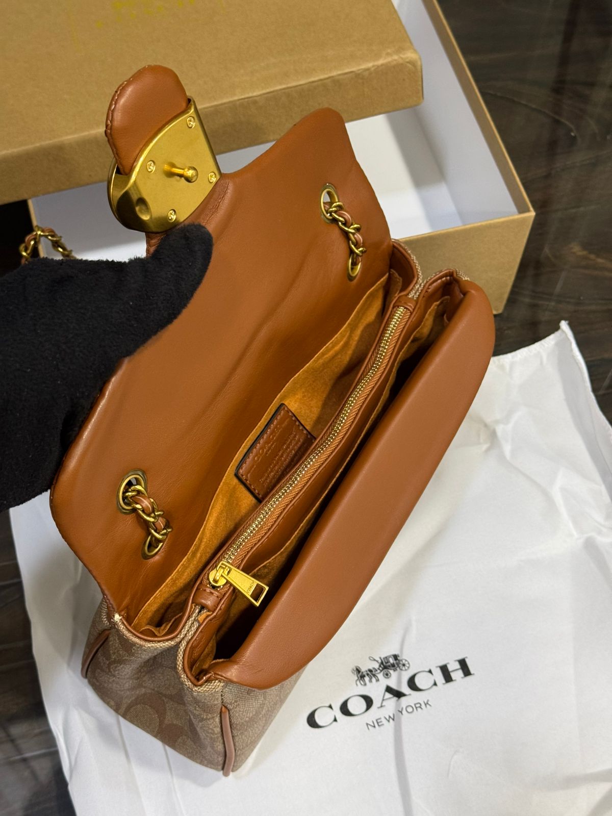 LATEST COACH QUILTED TABBY Hand Bag