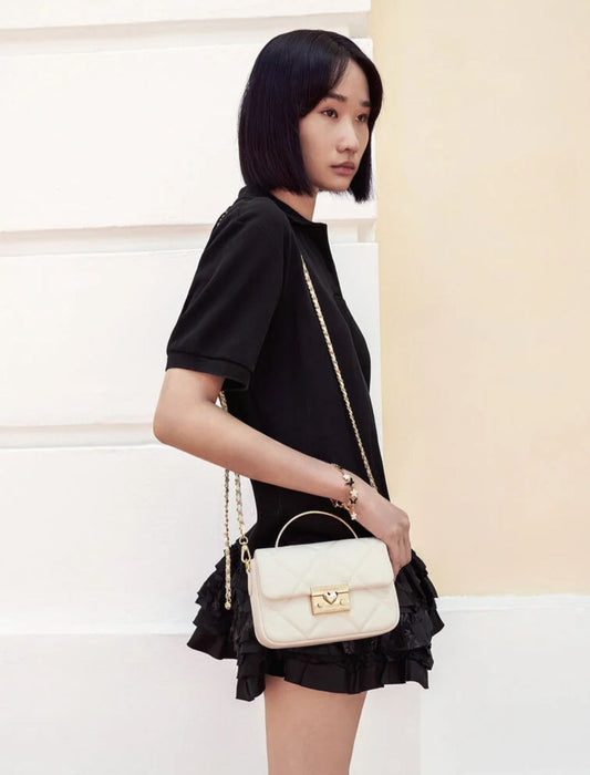 CHARLES &amp; KEITH QUILTED BOXY