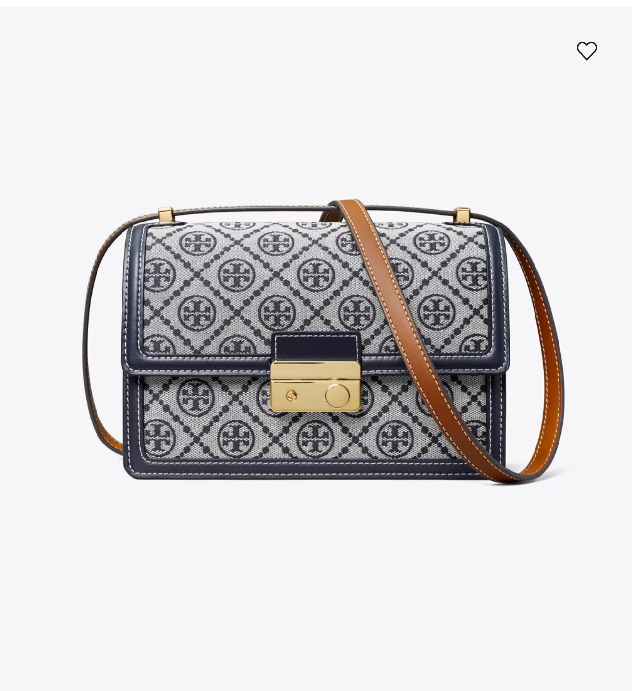 TORY BURCH T MONOGRAM SHOULDER BAG