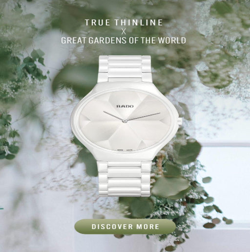 Rado true Round thinline X Great Gardens of the world