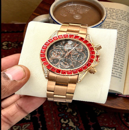 Rolex Diamond Cosmograph Premium Men's Watch.