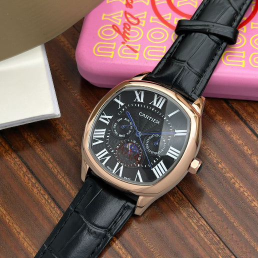 CARTIER Premium Collection- Black Dial