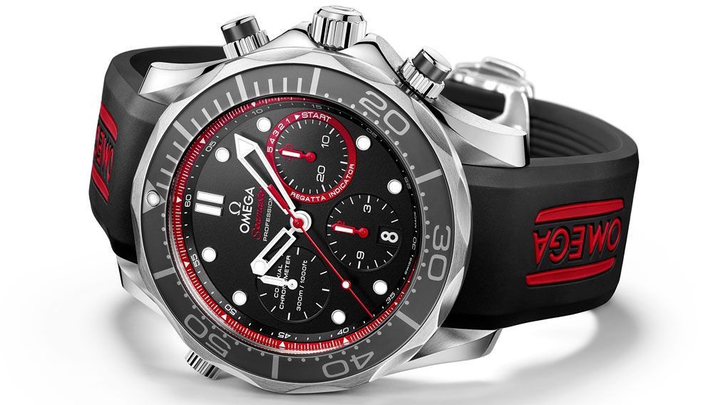 OMEGA's Seamaster Import Rubber Strap Diver Excellent Quality Men's Watch