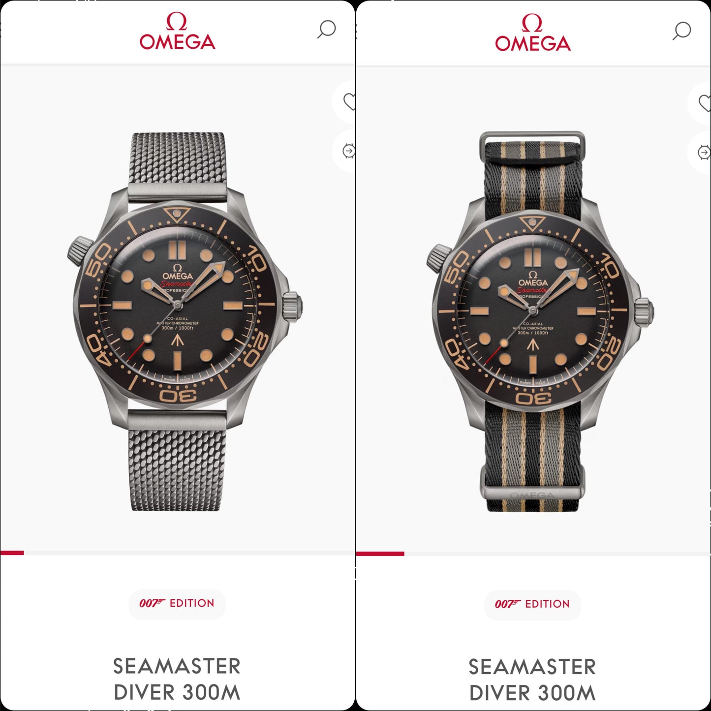 OMEGA's Seamaster Diver Excellent Quality Men's Watch