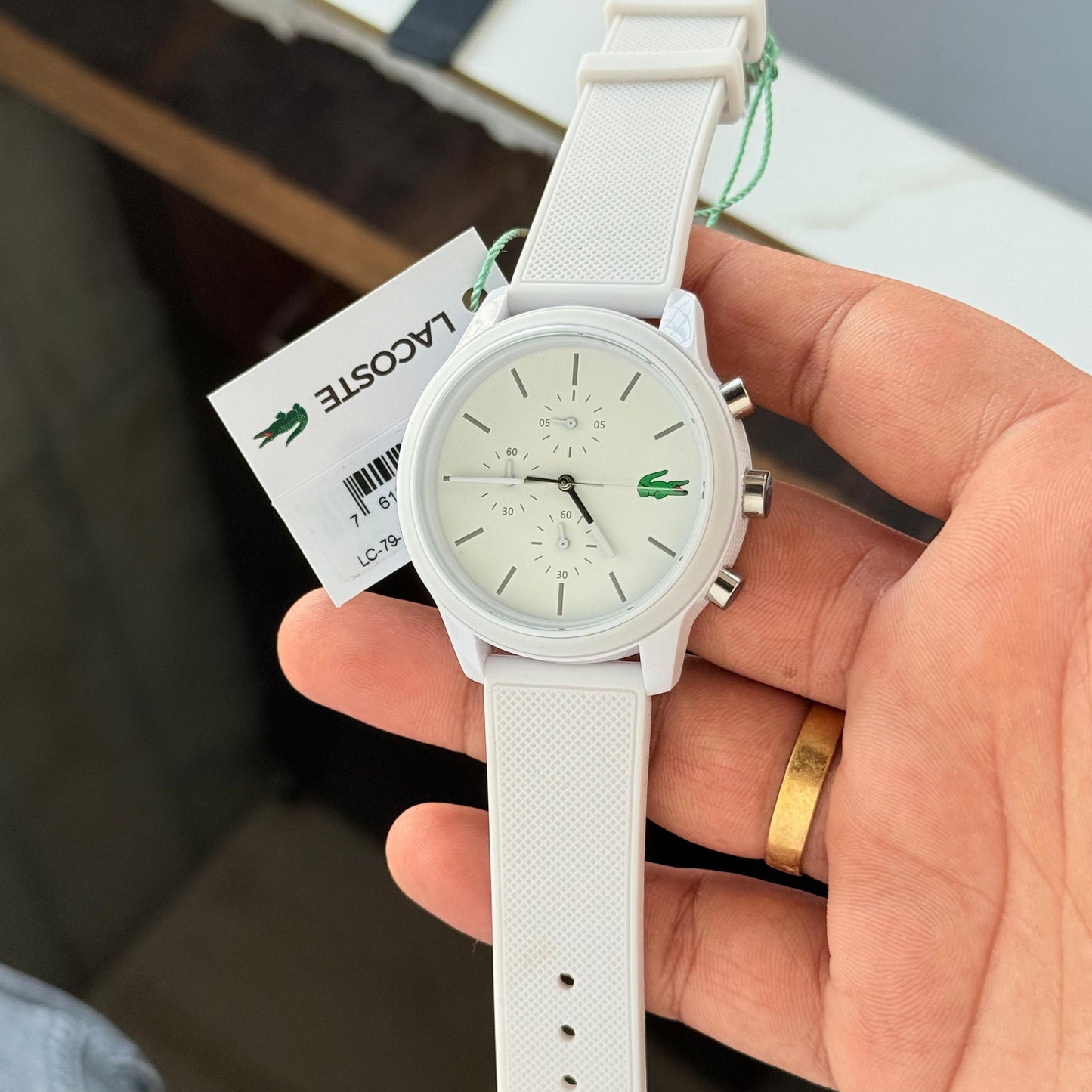 LACOSTE ORIGINAL LEATHER LADIES WATCH✅