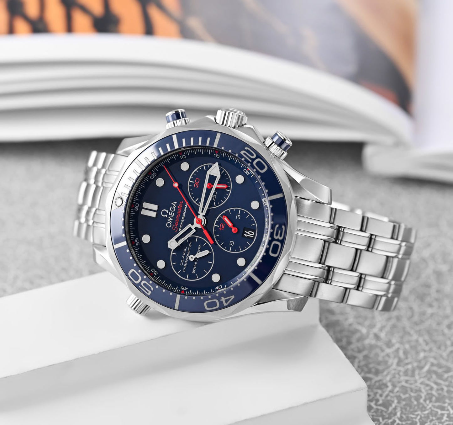 OMEGA's Constellation Master Chronmeter CO-AXIAL Excellent Quality Men's Watch