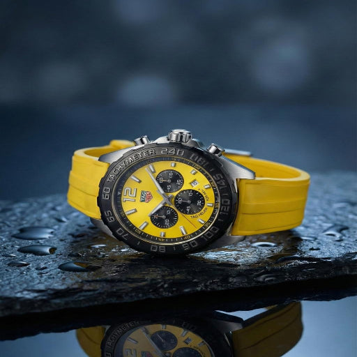 TAG HEUER PREMIUM COLLECTION YELLOW DIAL MEN's Watches