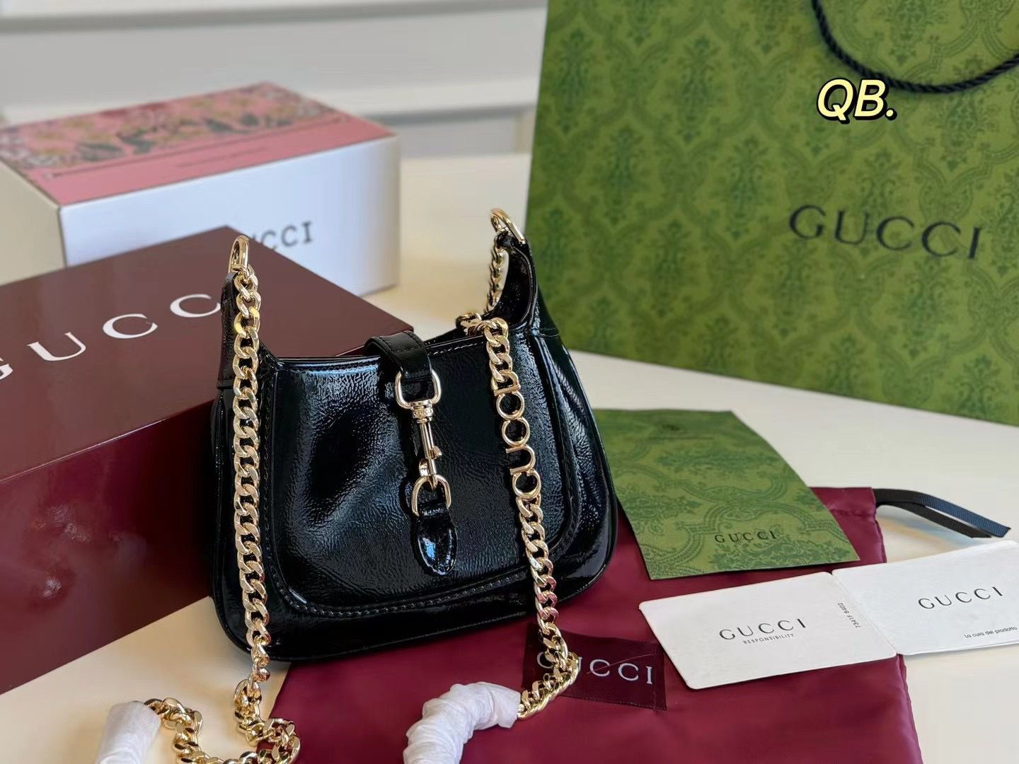 LATEST GUCCI JACKIE NOTTE MINI BAG