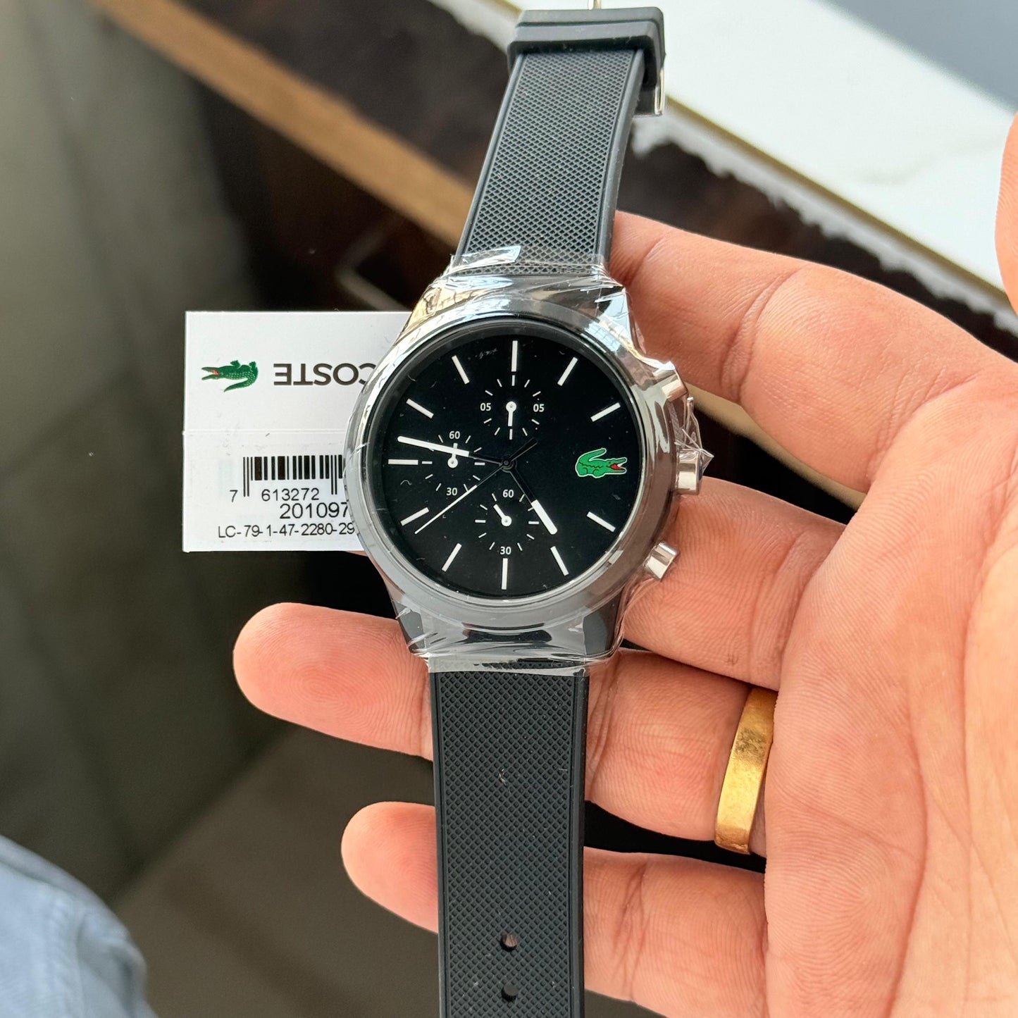 LACOSTE ORIGINAL LEATHER LADIES WATCH✅