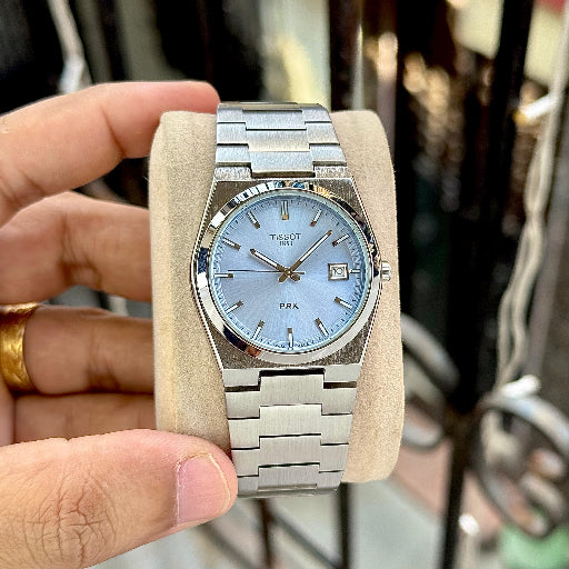 ✅ TISSOT PRX – ICONIC SWISS-INSPIRED ELEGANCE BLUE DIAL MEN'S WATCH✅