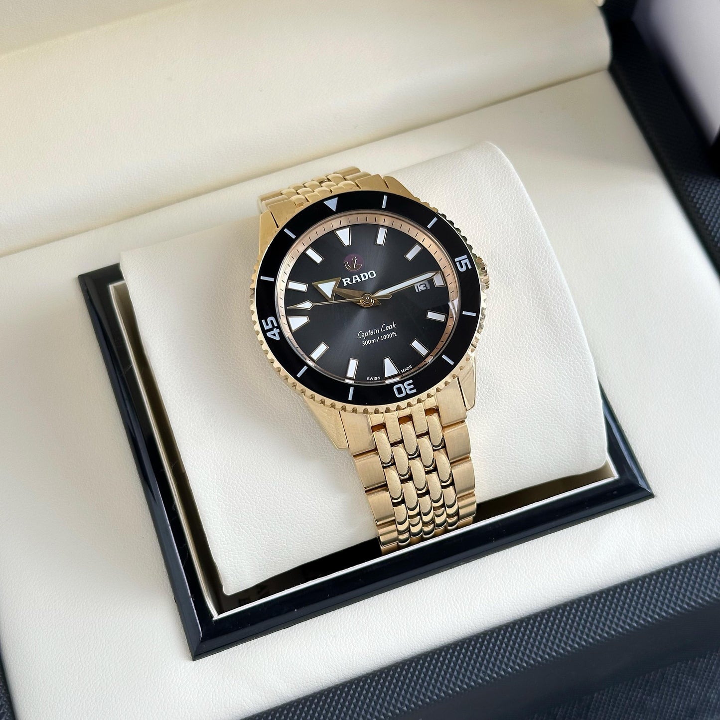 RADO Revolutionary HIGH CLASS Ceramic BLACK DIAL Men's watches