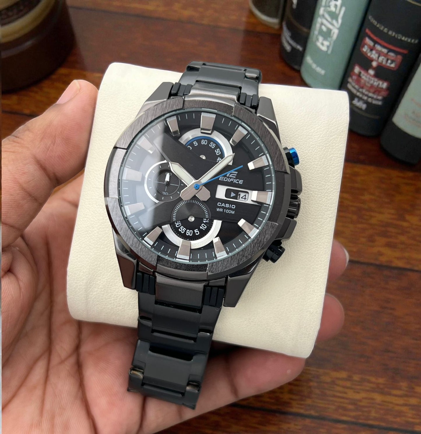 New Automatic CASIO EDIFICE Black Dial Men's watch