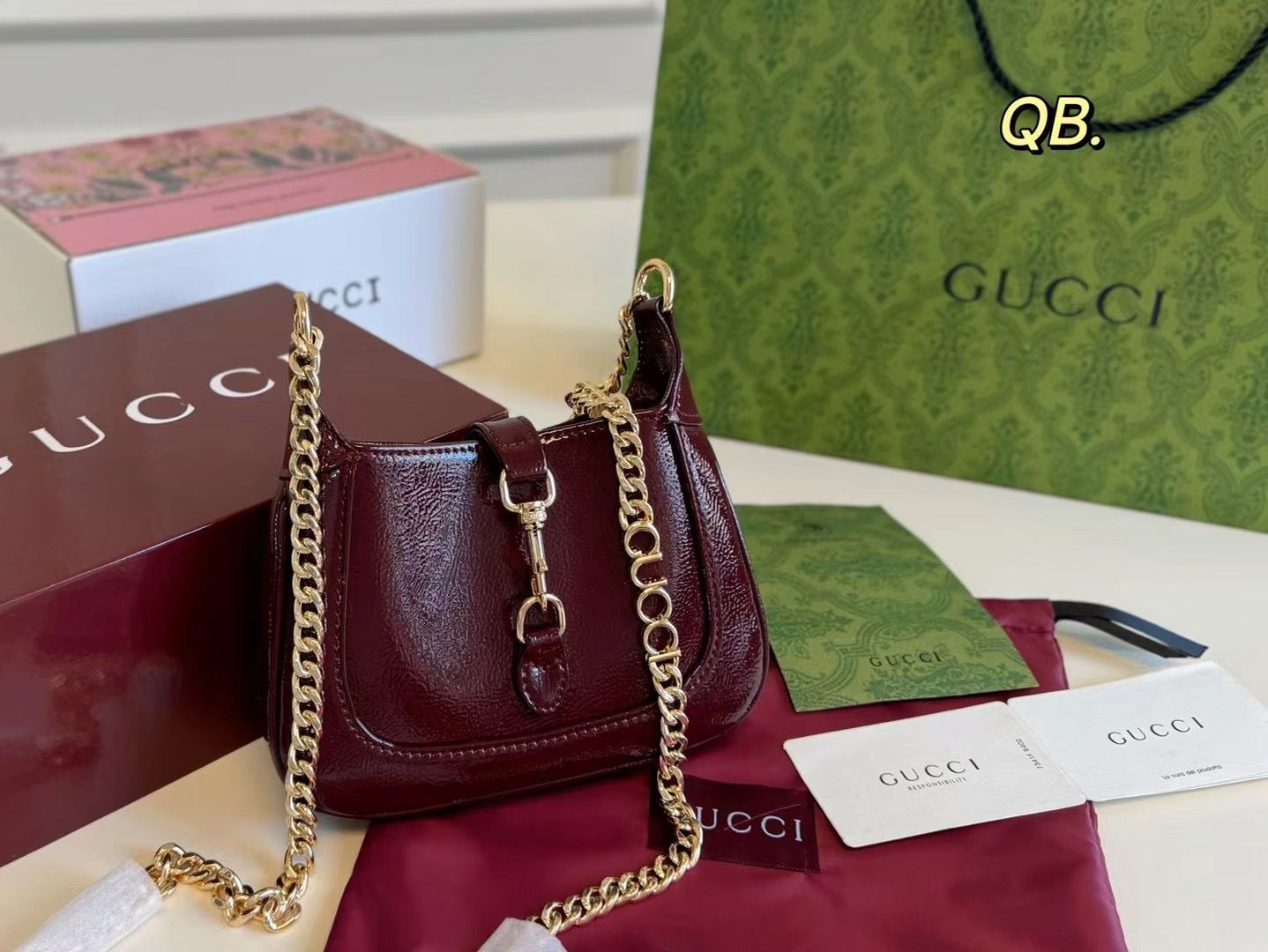 LATEST GUCCI JACKIE NOTTE MINI BAG