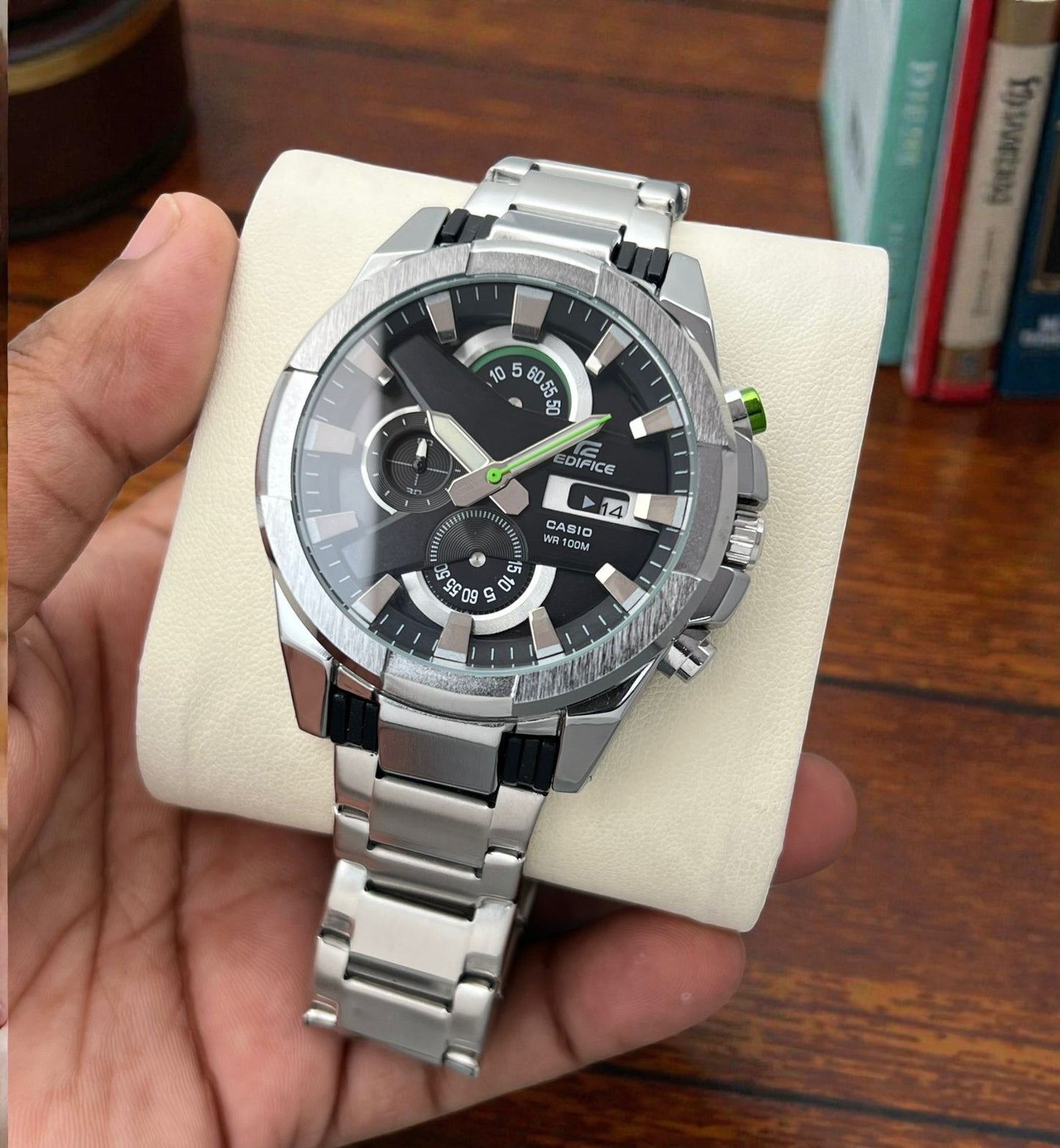 New Automatic CASIO EDIFICE Black Dial Men's watch