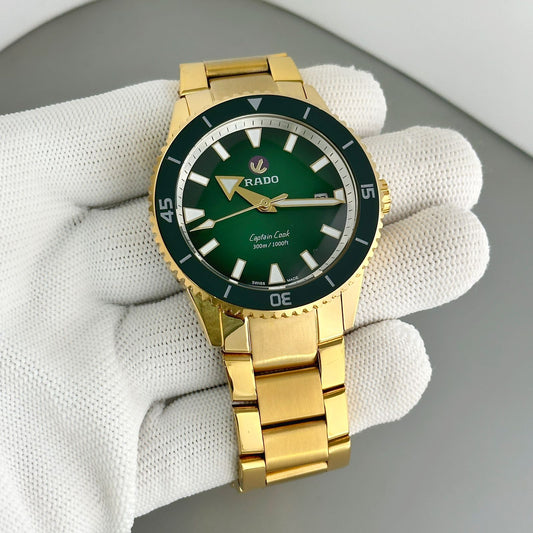 RADO Revolutionary HIGH CLASS GREEN DIAL Men's watches