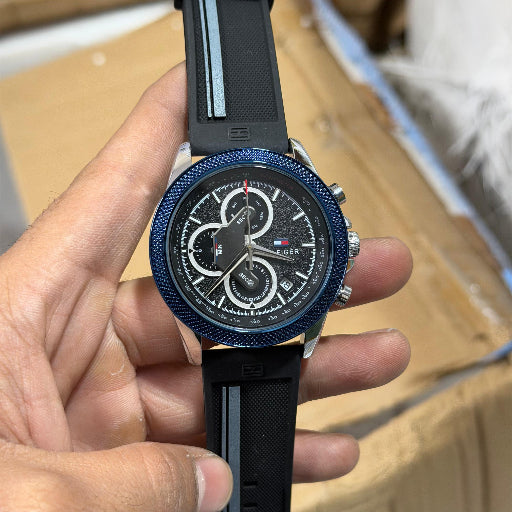 TOMMY HILFIGER Style and Fashion Quality With styling BLACK Color strap
