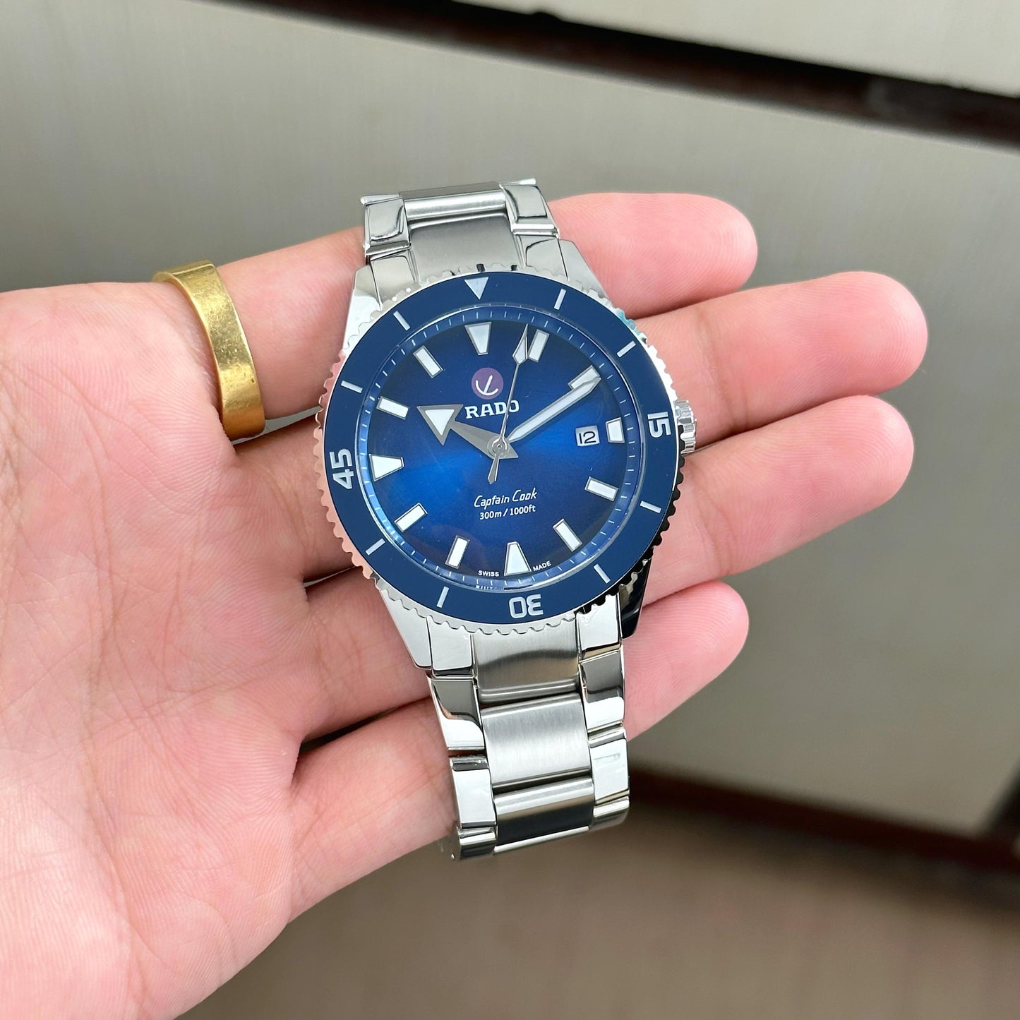 RADO Revolutionary HIGH CLASS BLUE DIAL Men's watches