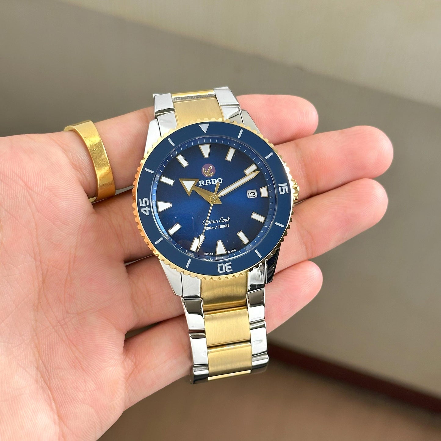 RADO Revolutionary HIGH CLASS BLUE DIAL Men's watches