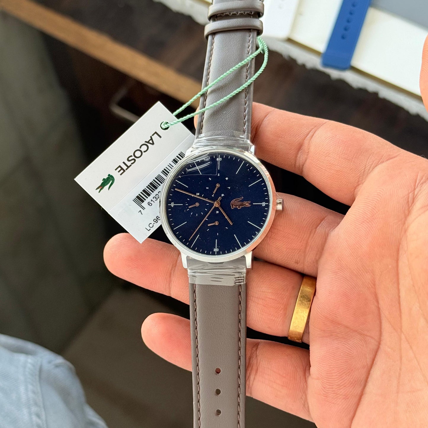 LACOSTE ORIGINAL LEATHER LADIES WATCH✅