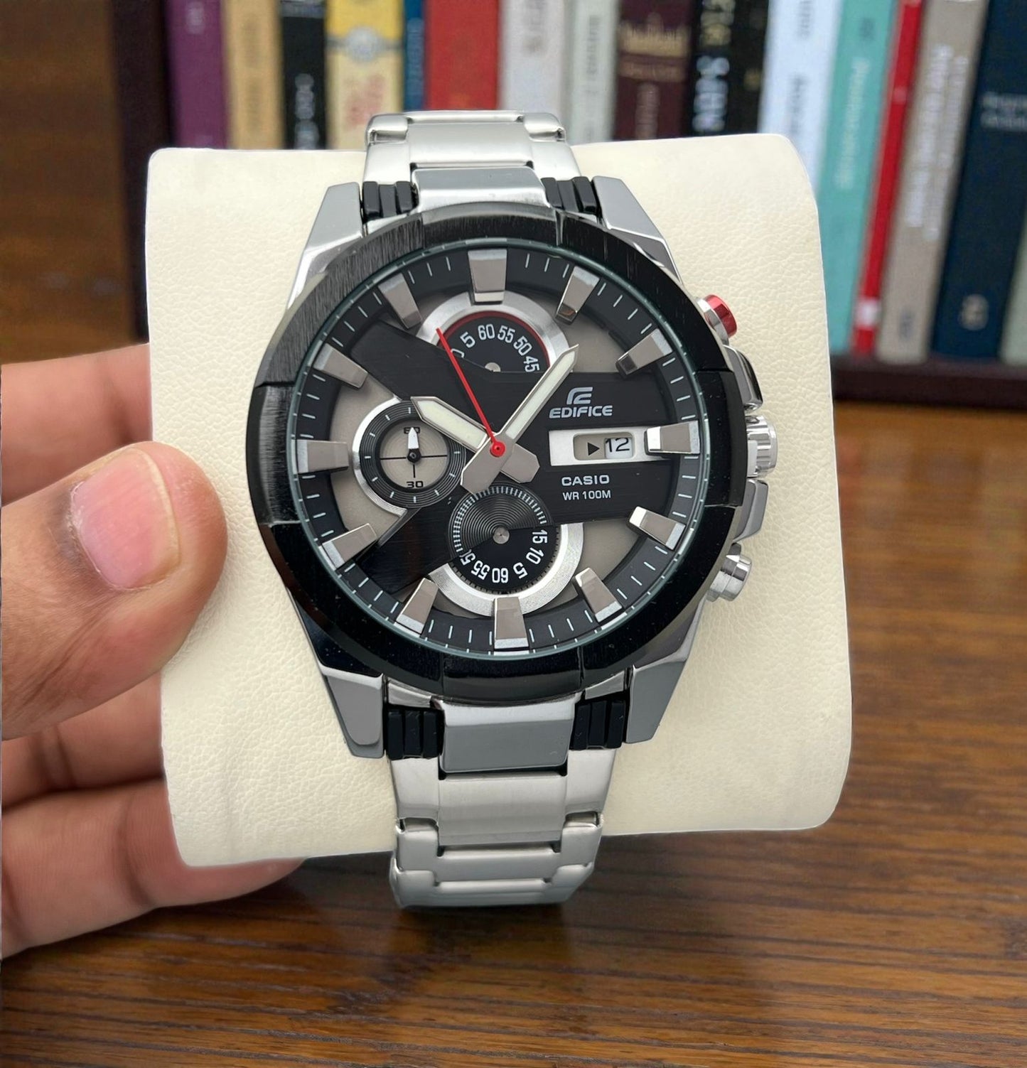 New Automatic CASIO EDIFICE Black Dial Men's watch