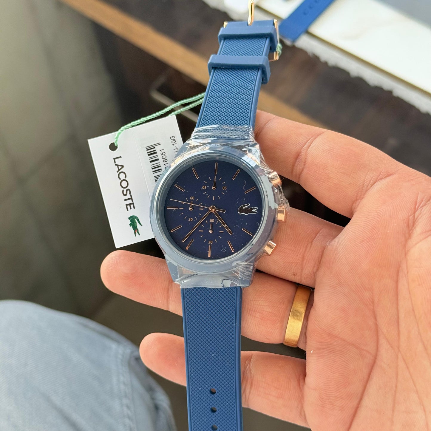 LACOSTE ORIGINAL LEATHER LADIES WATCH✅