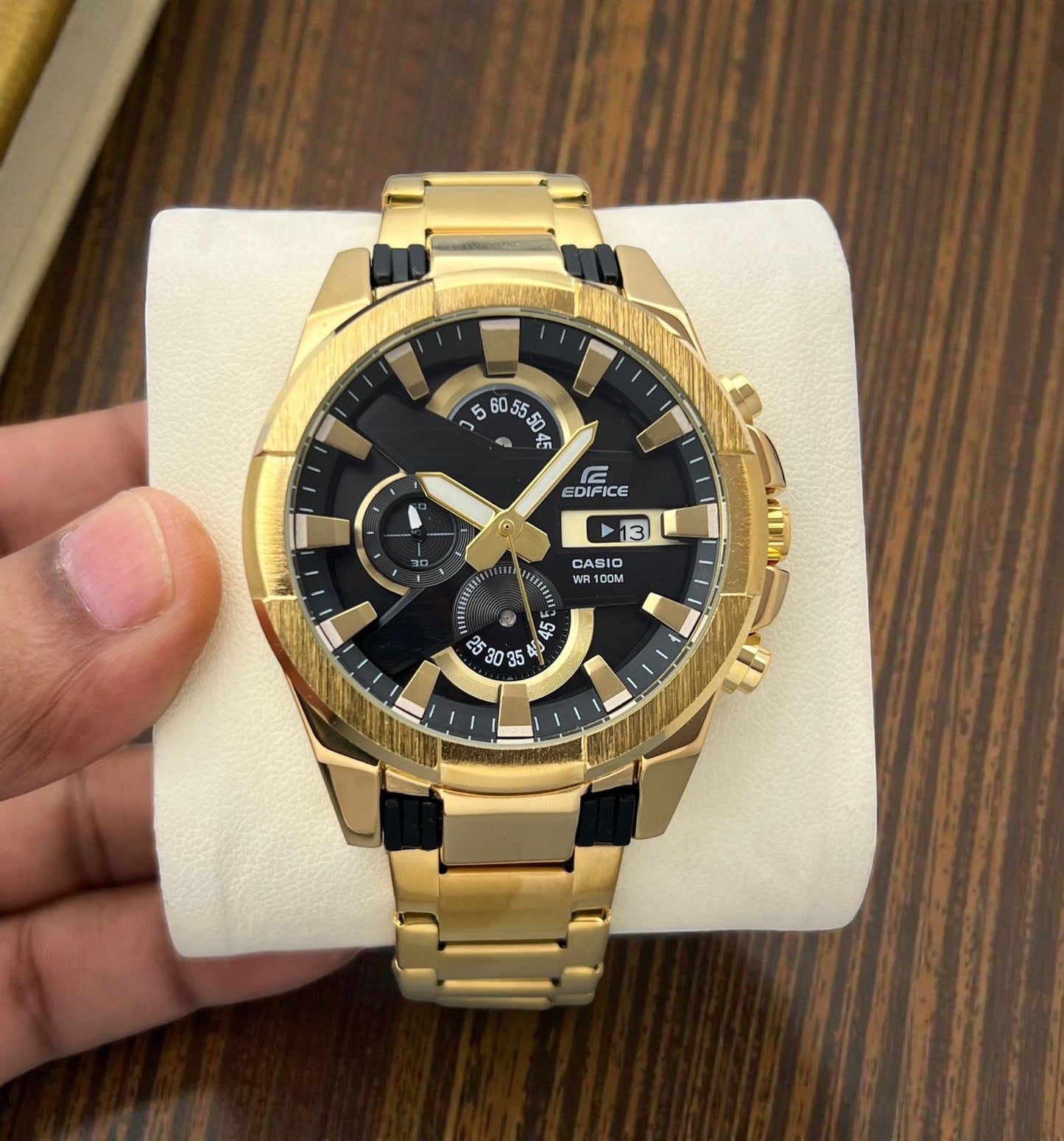 New Automatic CASIO EDIFICE Black Dial Men's watch