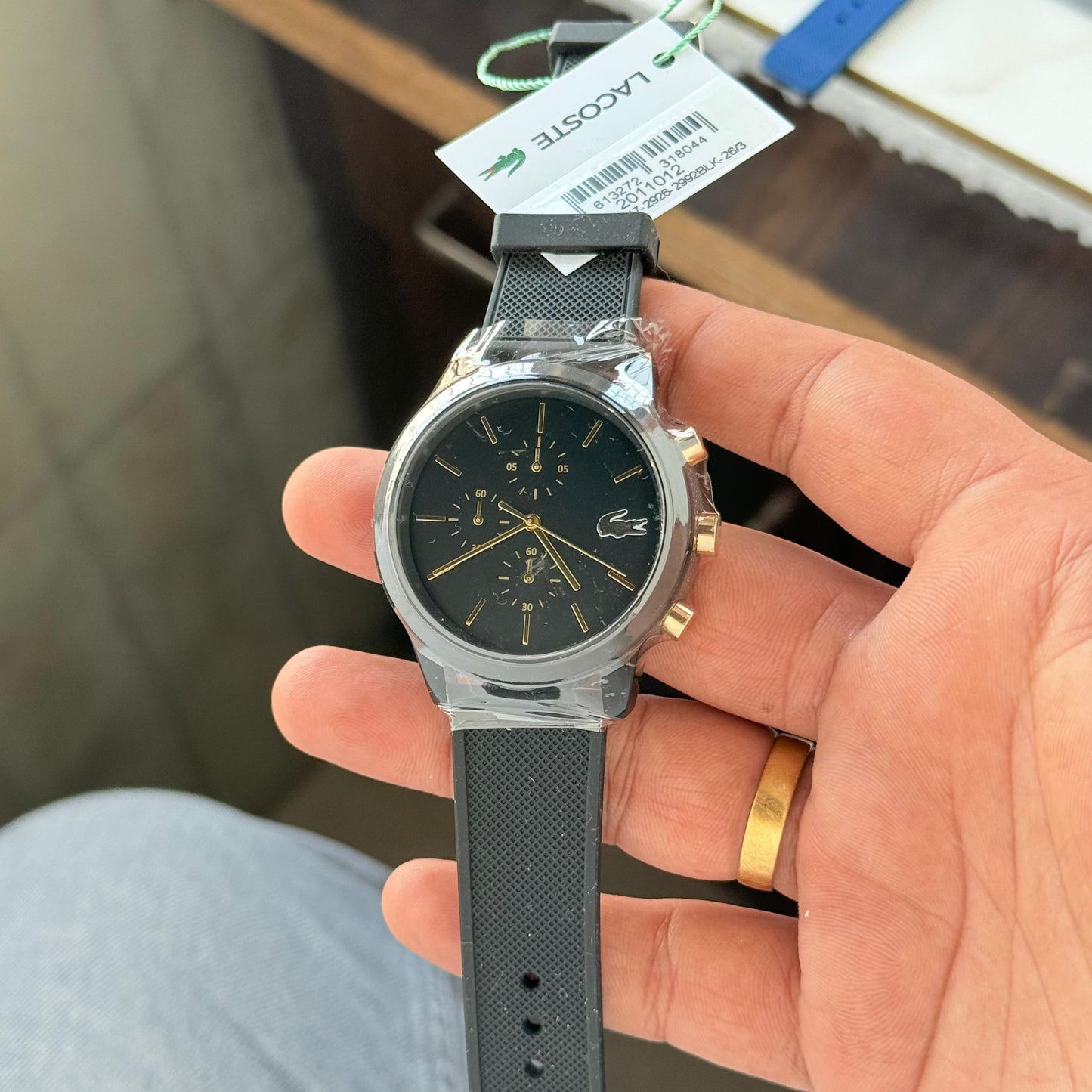 LACOSTE ORIGINAL LEATHER LADIES WATCH✅