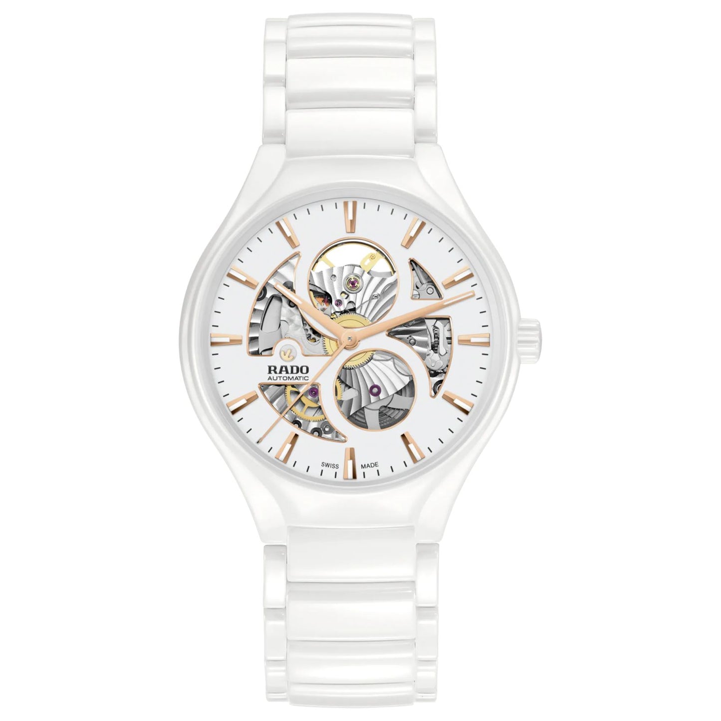 Rado white colour watch