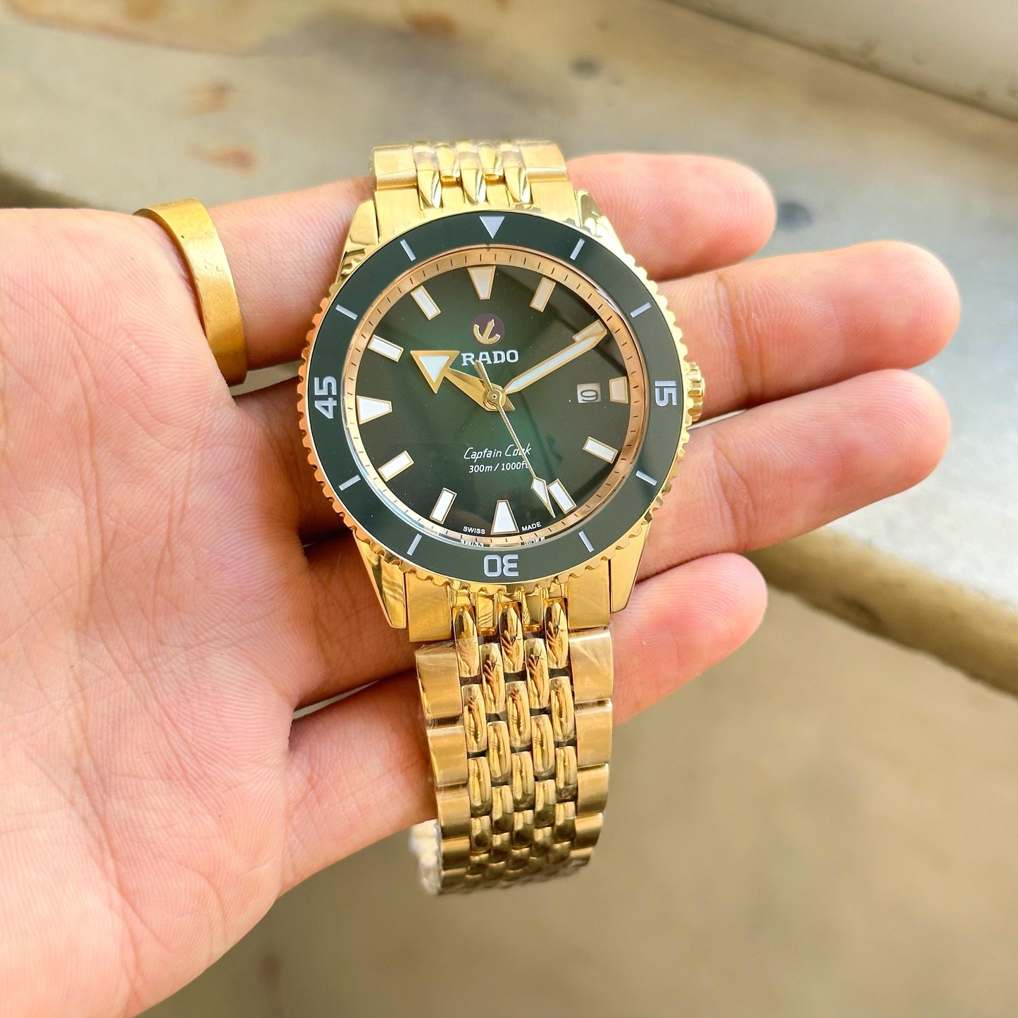 RADO Revolutionary HIGH CLASS GREEN DIAL Men's watches