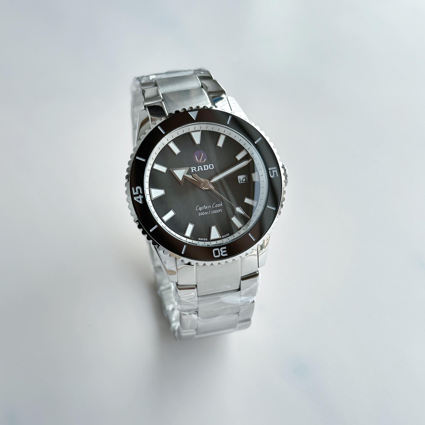 RADO Revolutionary HIGH CLASS Ceramic BLACK DIAL Men's watches
