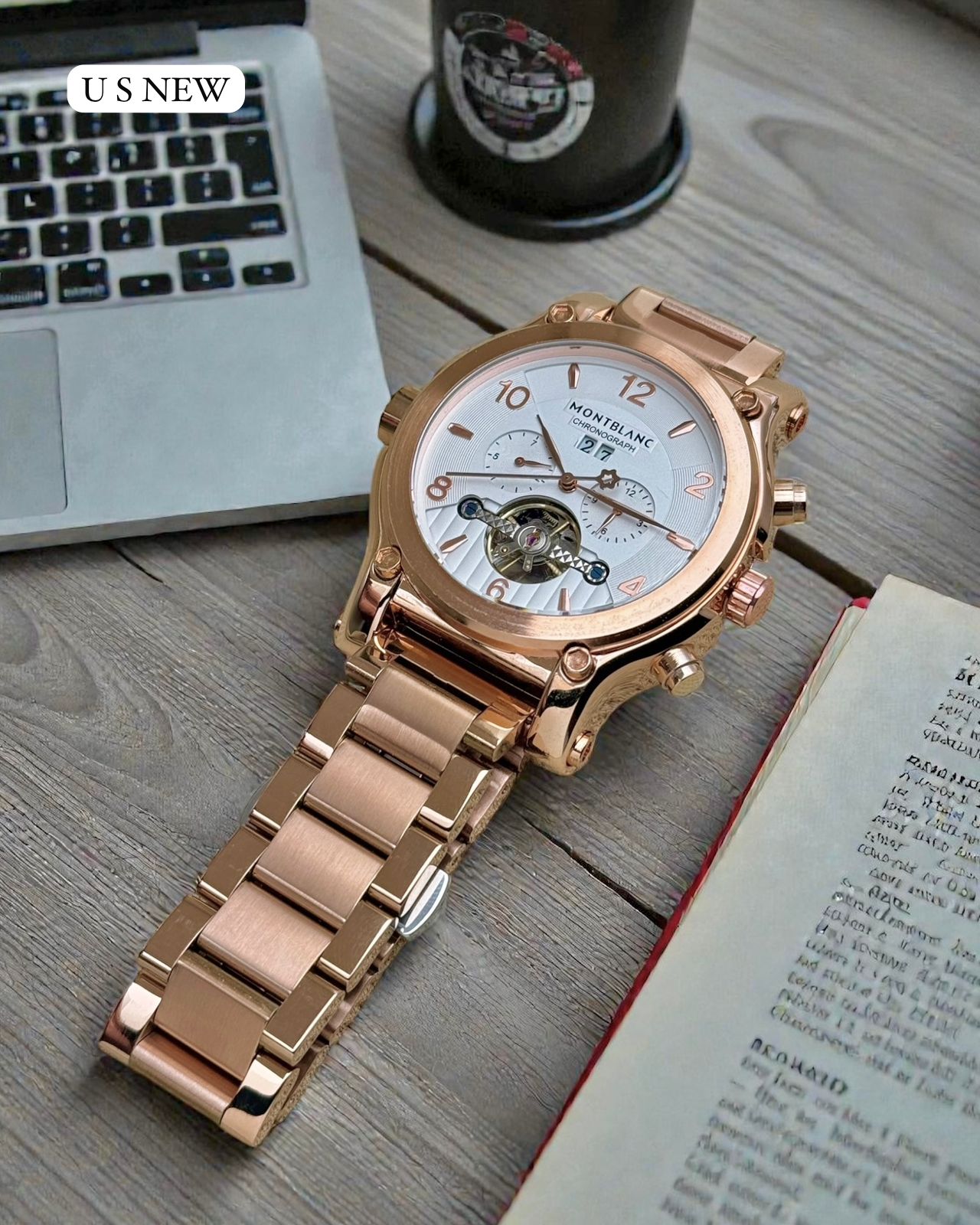 MONTBLANC HIGH QUALITY STYLING MEN"S WATCH