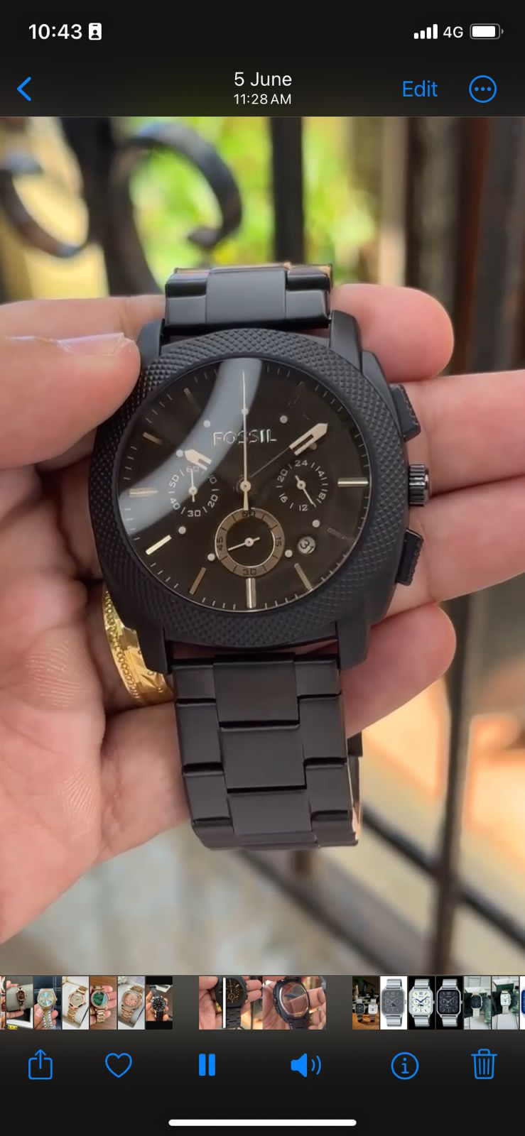 NEW Fossil Matt quality