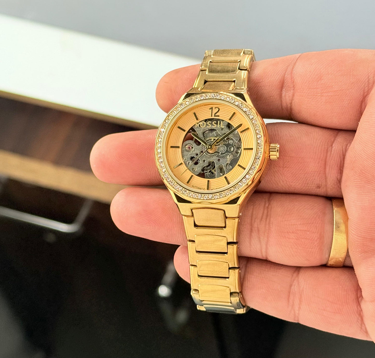 Fossil Eevie Women's Skeleton Premium Collection ❤