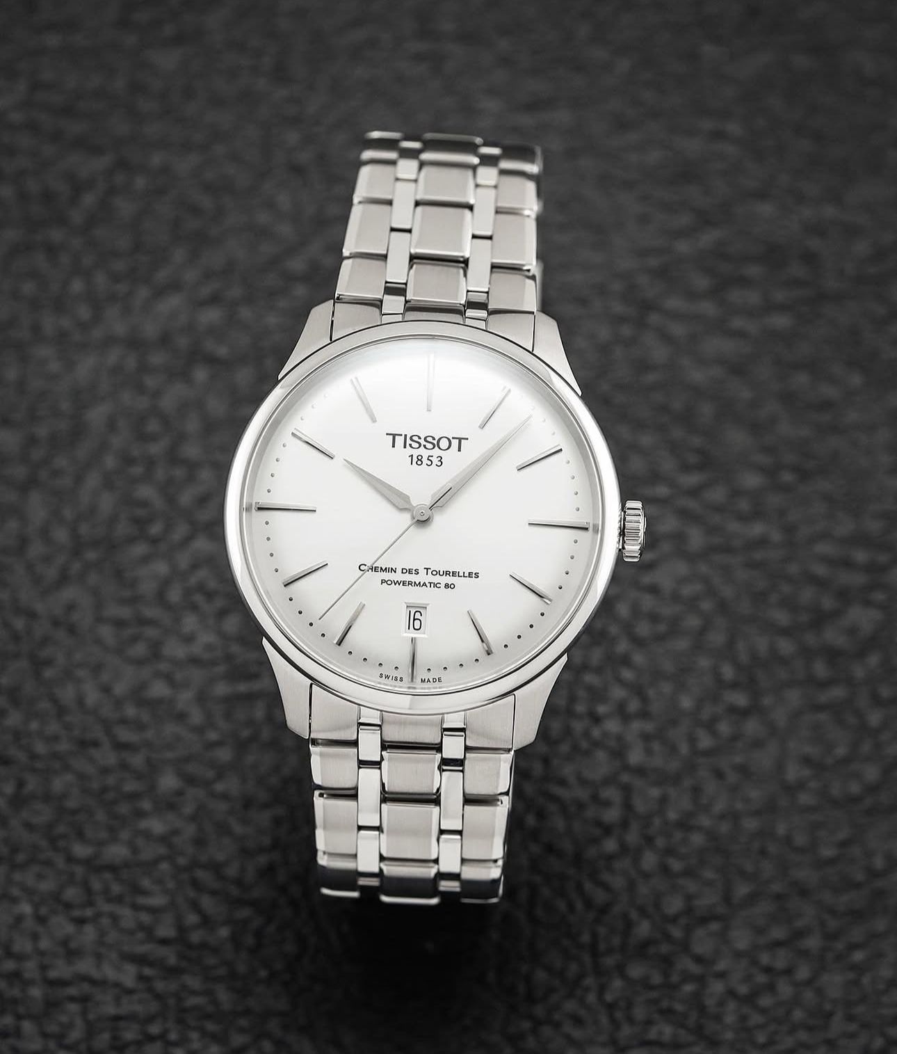 Tissot pure Swiss watch