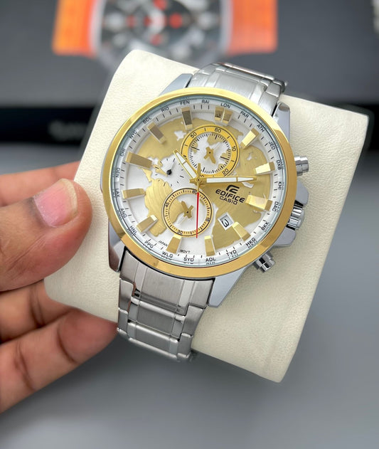 Casio Edifice Automatic Royal Men's Watch | Self-Winding | Steel Bracelet | 7AA Premium