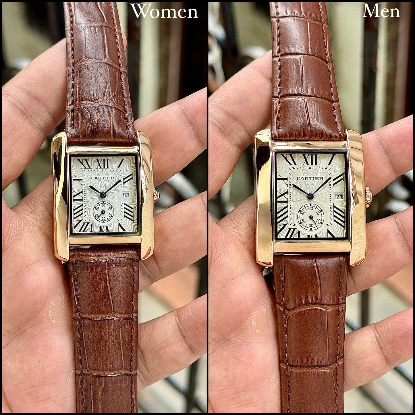 CARTIER TANK CLASSIC COUPLE SET – TIMELESS LUXURY FOR HIM & HER