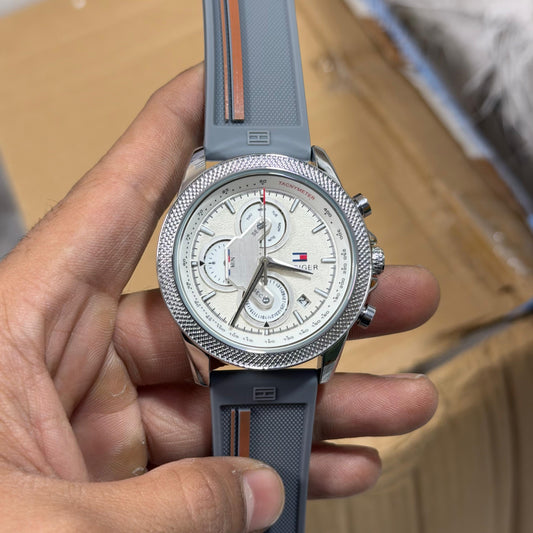 TOMMY HILFIGER Style and Fashion Quality With styling GREAY Color strap