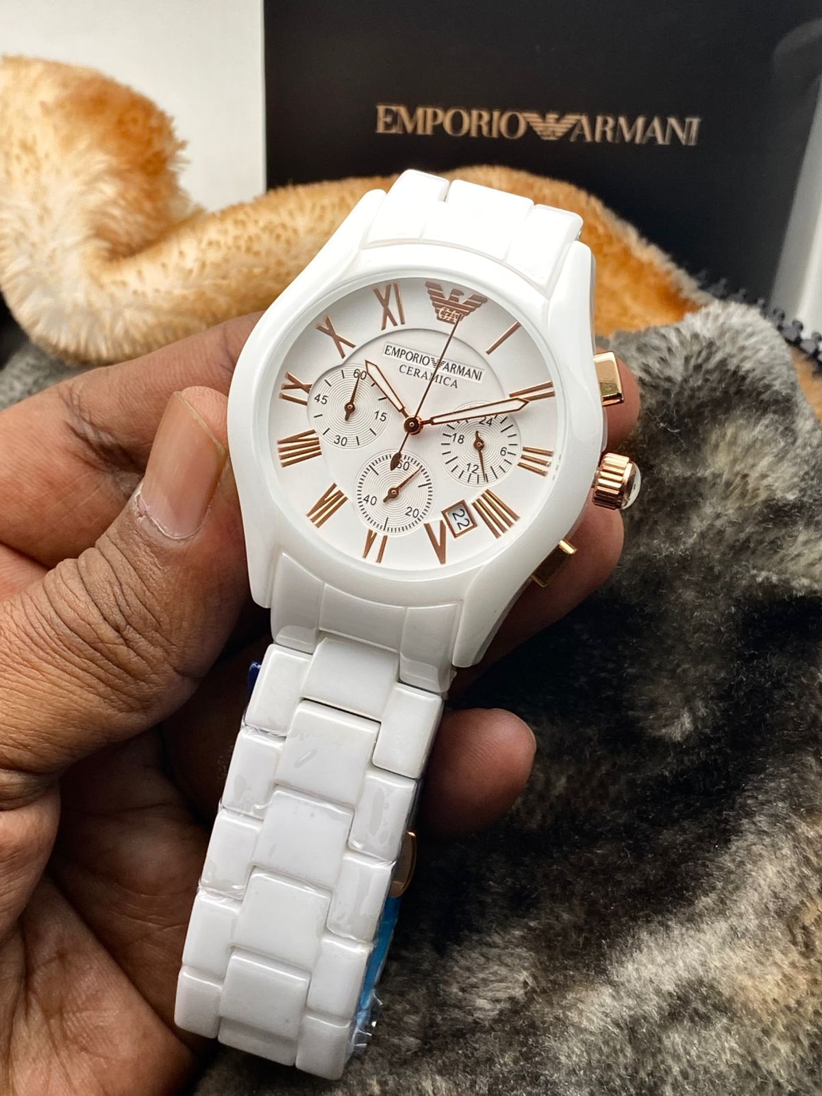 Armani ciramic Men's Watch