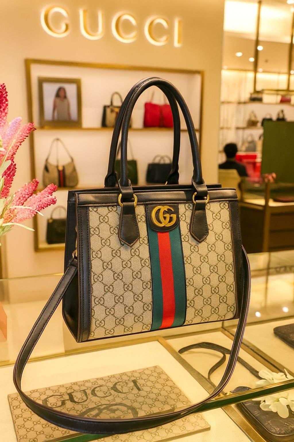Imported Gucci Ophidia premium quality shoulder sling Bag