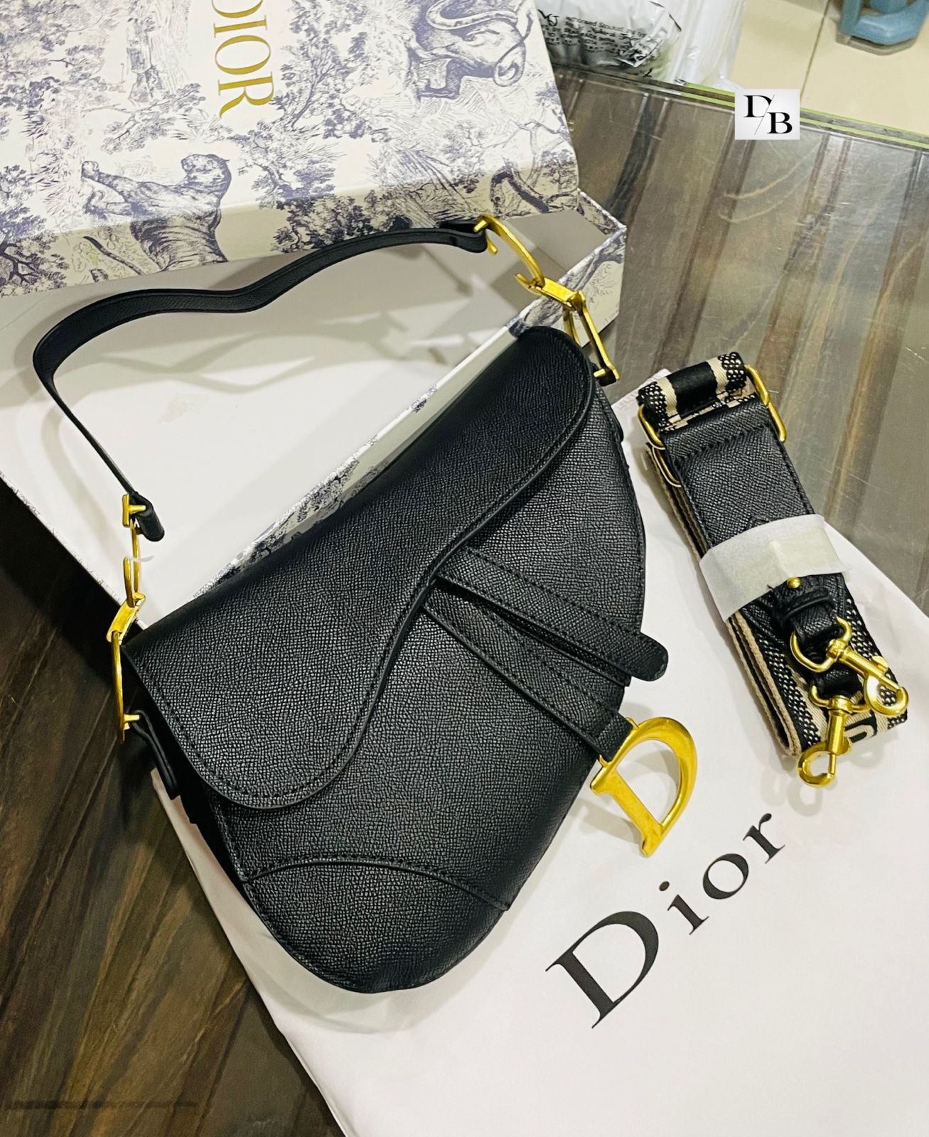 DIOR SADDLE IN STOCK
