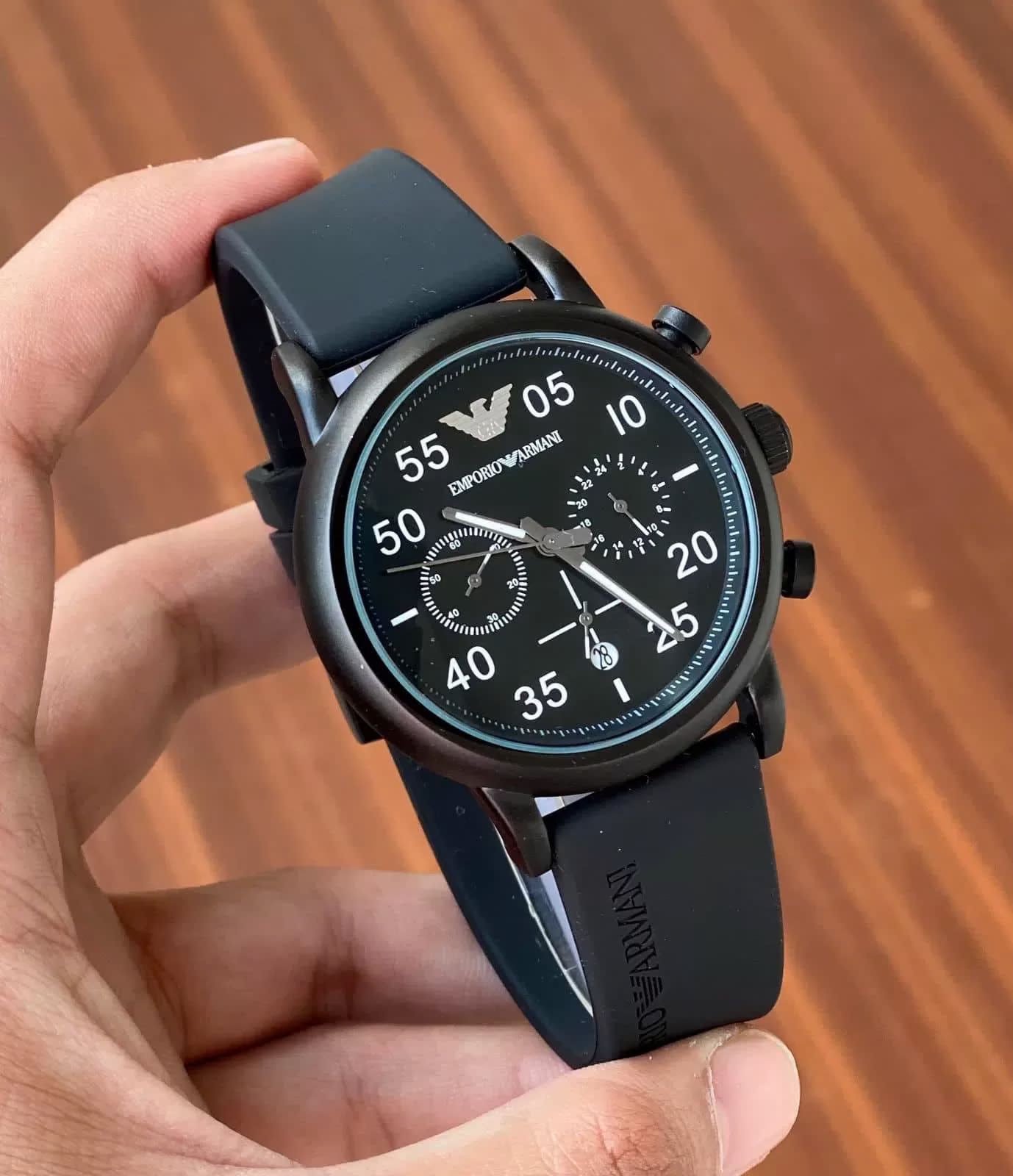 New Emporio Armani timepiece LUIGI SERIES