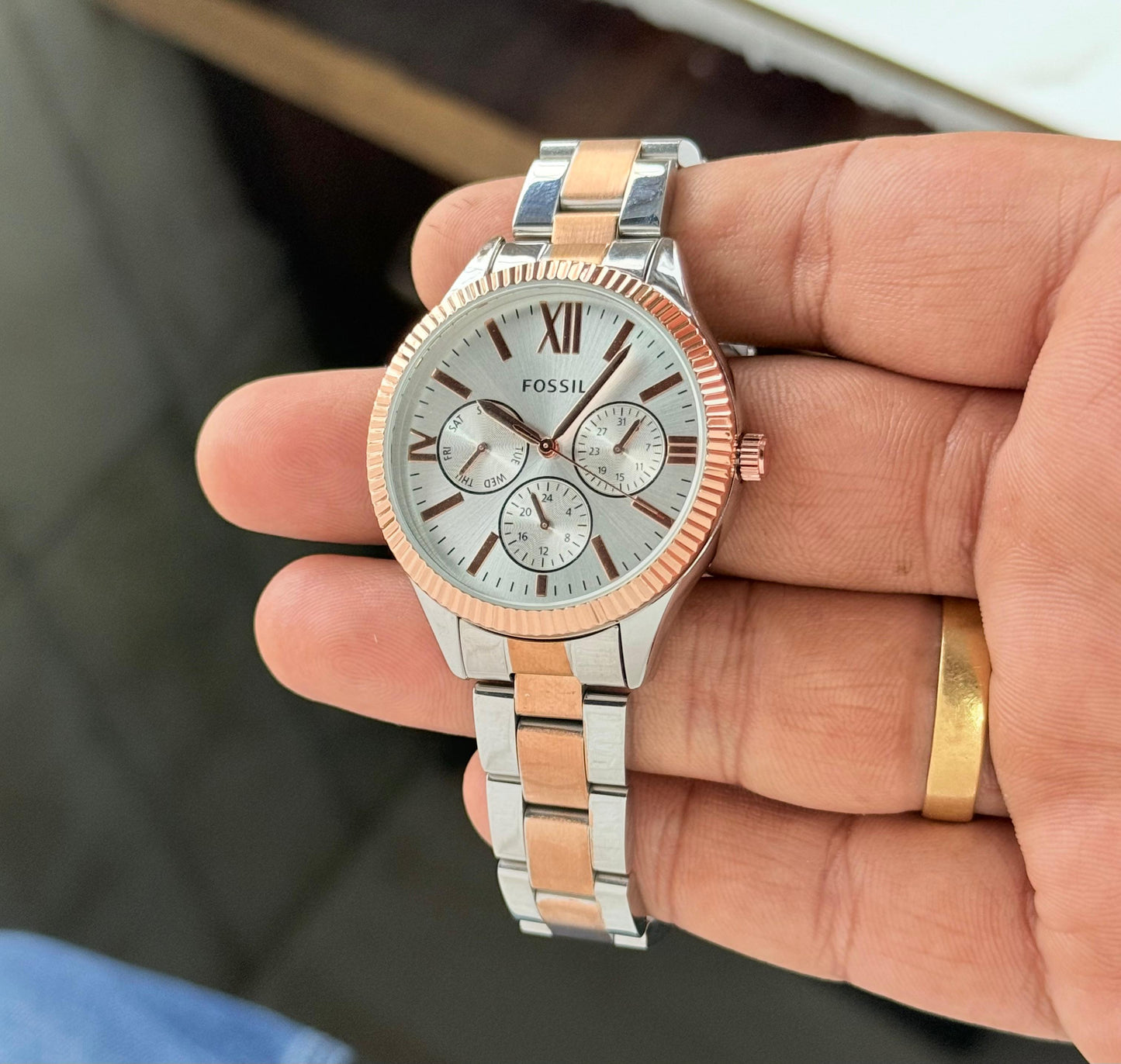 Fossil Rey Women's Winters  Special Multifunction Premium Collection ❤️