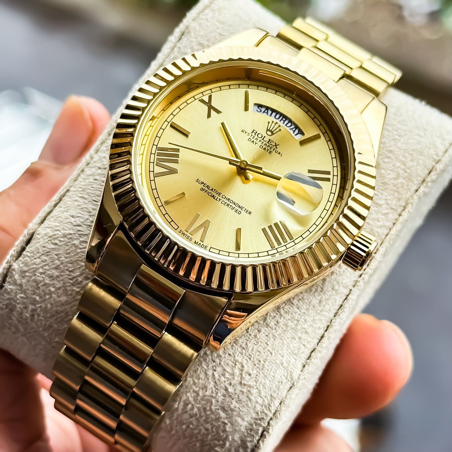 Rolex Classic style meets superp functional iconic Watch