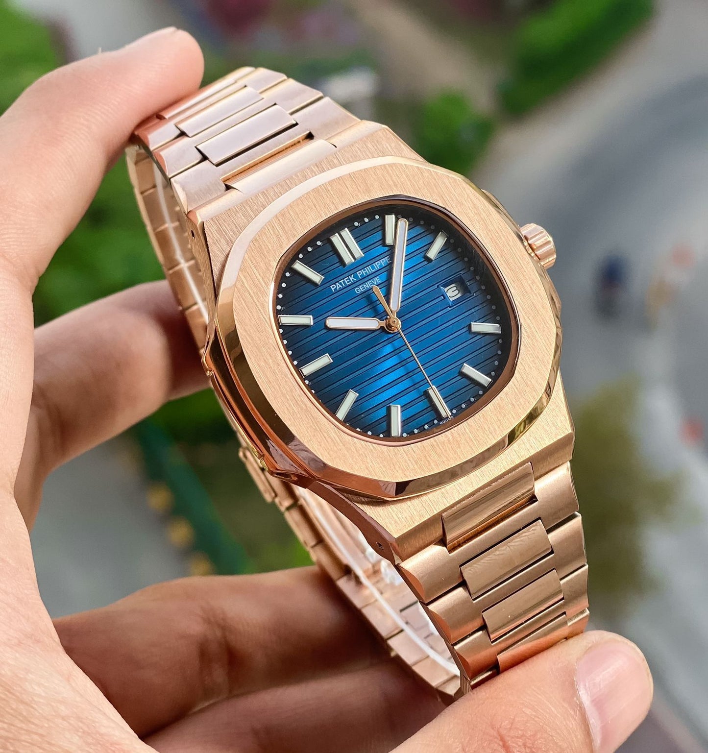 Patek Philippe NAUTILUS COLLECTIOn Elegant sports watch since 1976.❤️