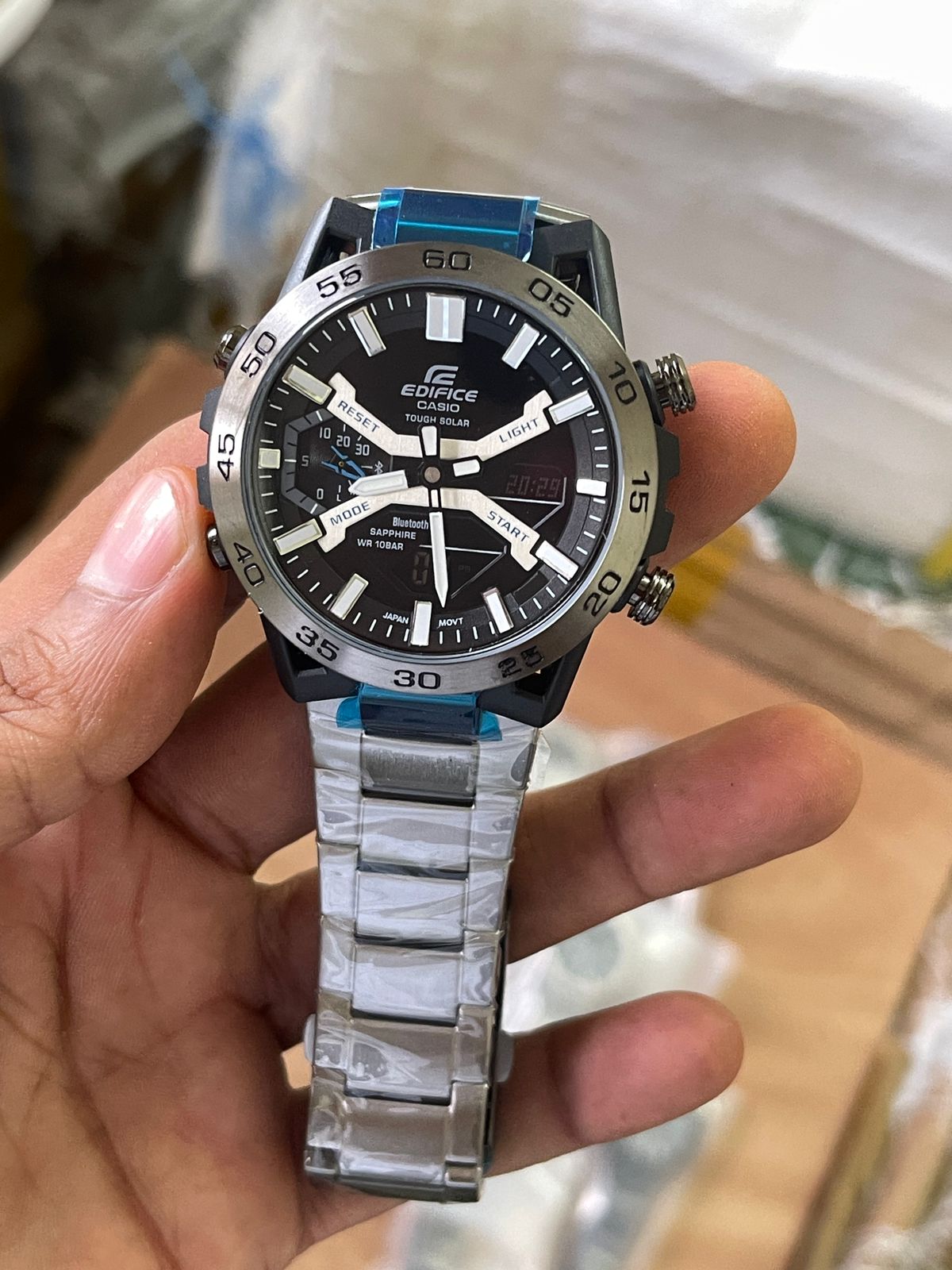 Casio Edifice Digital Analog Fusion World time Watches