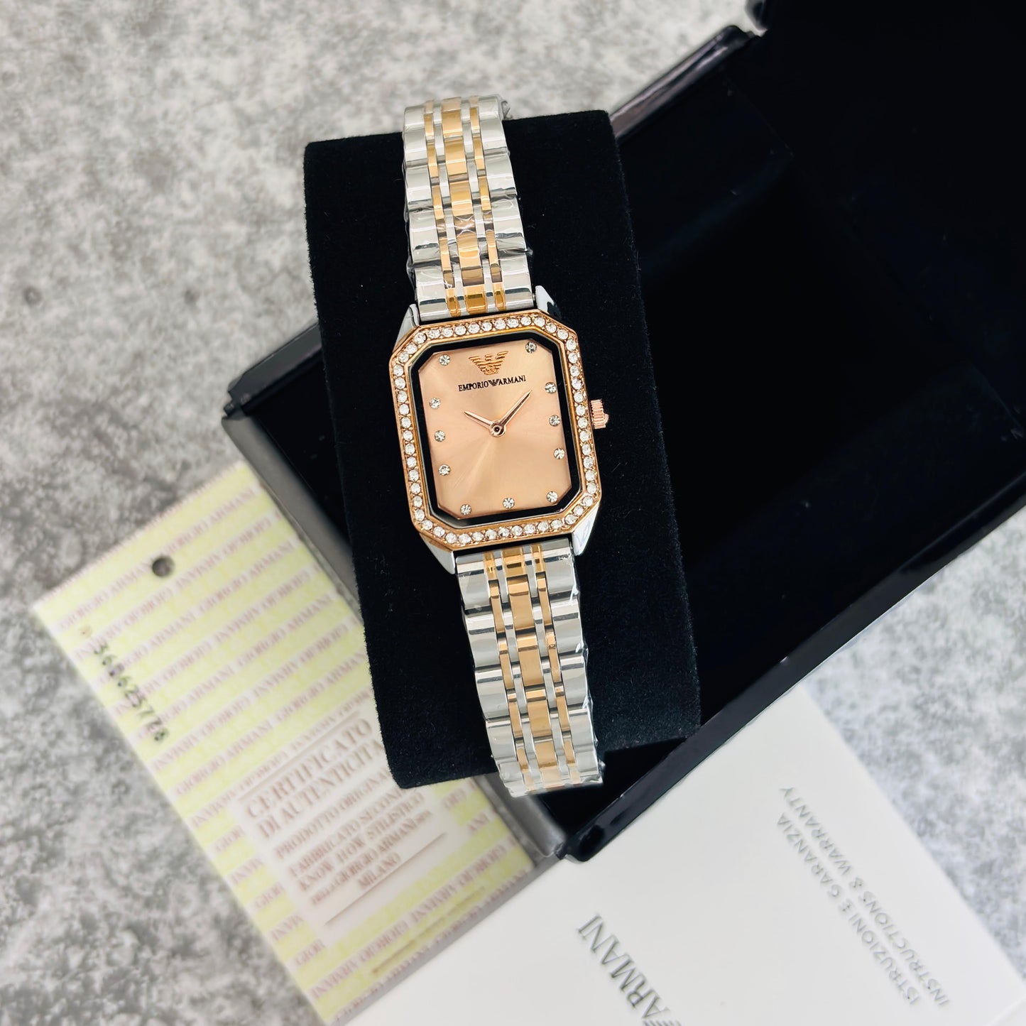 EMPORIO ARMANI ROSA For Her Watches