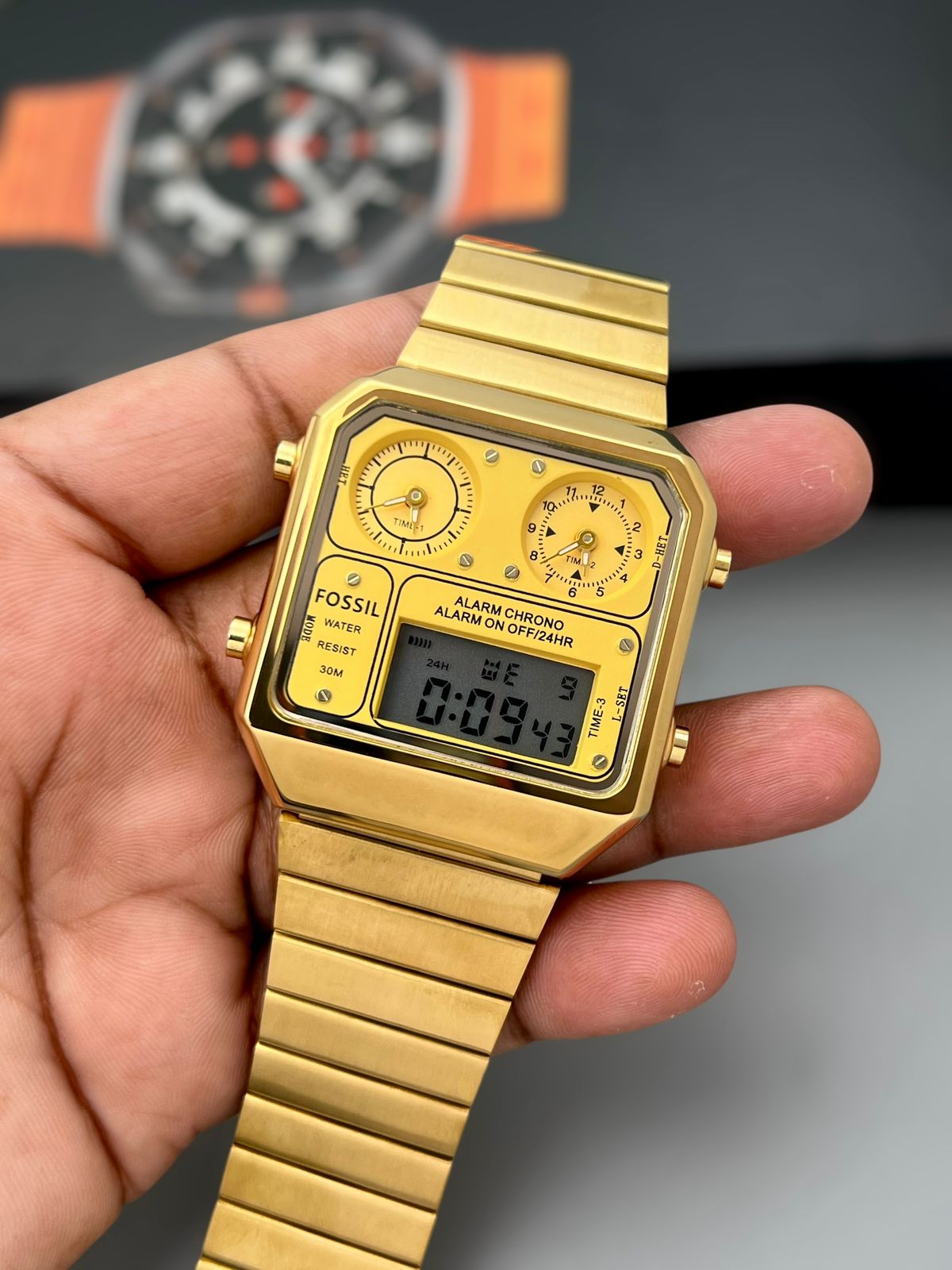 Fossil Multi-Function Retro watch